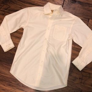 Boy’s Yellow Button-Up